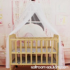 Crib Net/Mosquito Net Baby Bedding Crib Mosquito Net Portable Size Round Toddler Mosquito Mesh Net